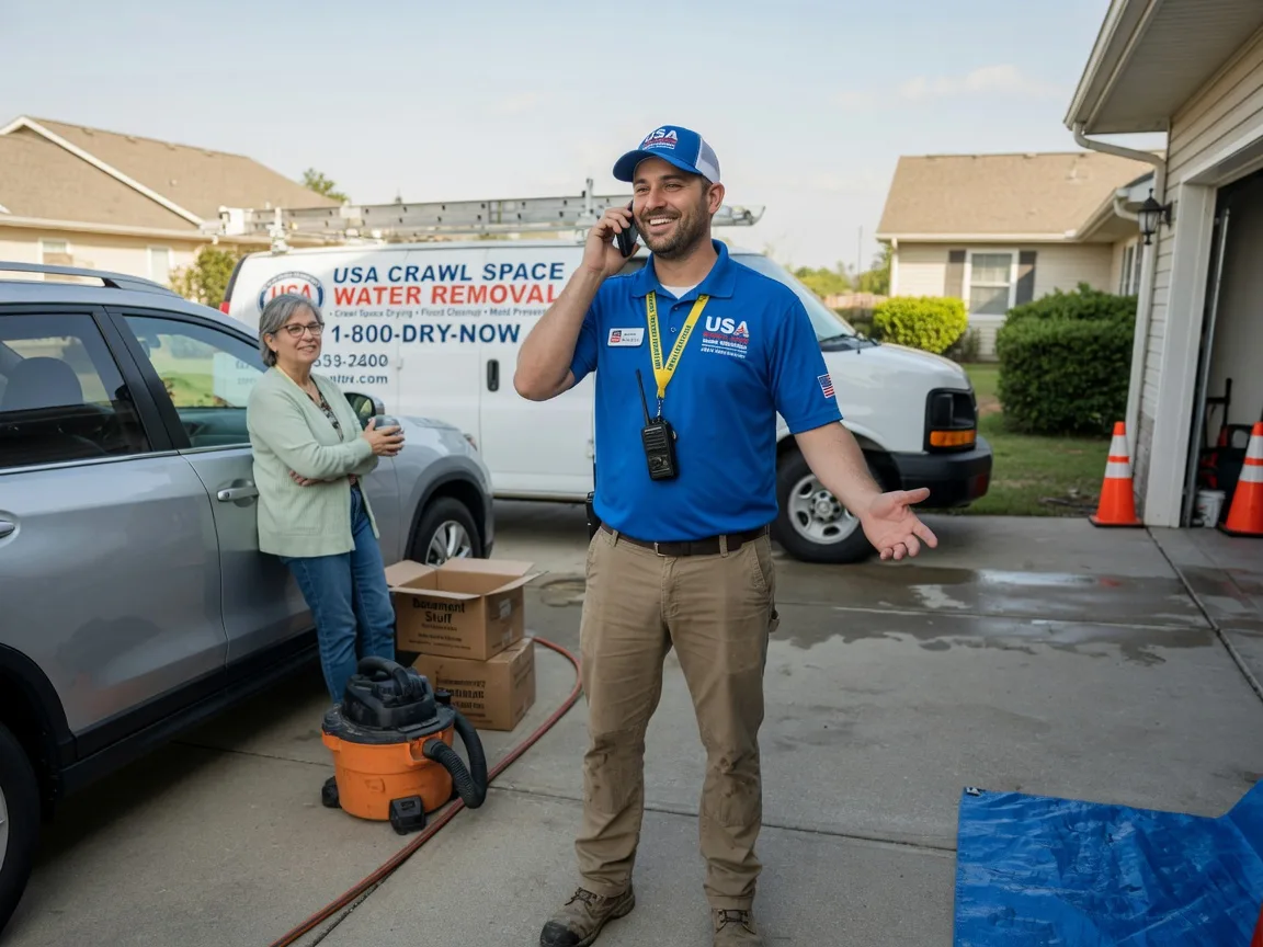 Crawl Space Water Removal Camp Grove, IL FAQs